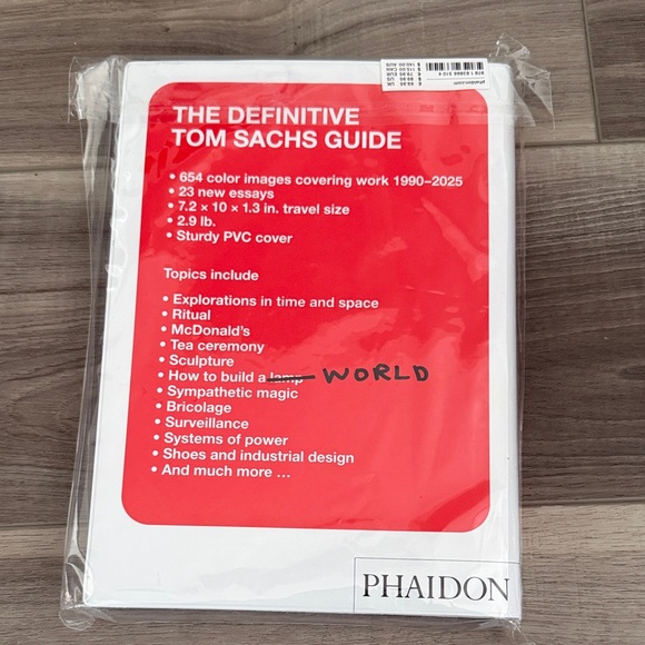 Tom Sachs Guide Book - Picture 3 of 4